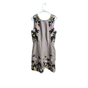 Banana Republic Heritage Collection 100% Linen Embroidered Dress, Size 8 NWT